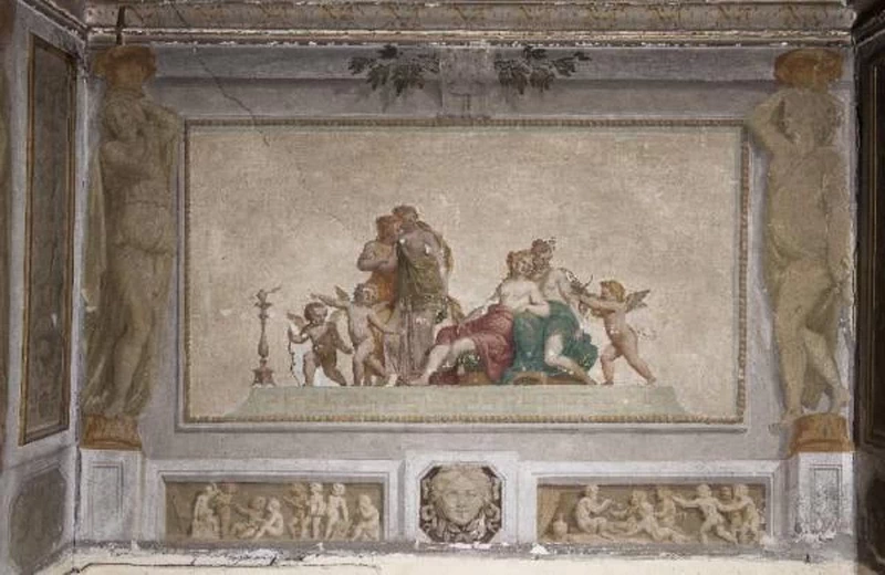 Giuseppe Teosa-101-Scene della vita di Cupido - Palazzo Averoldi, Brescia 2